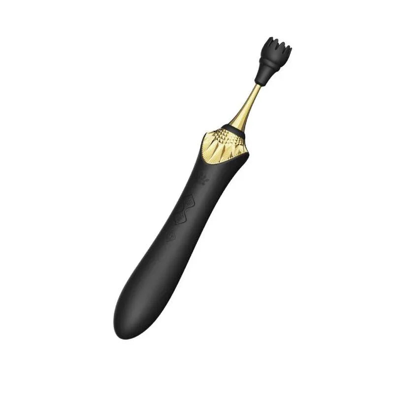 ZALO - BESS 2 CLITORAL MASSAGER BLACK - Vanelion Paradise
