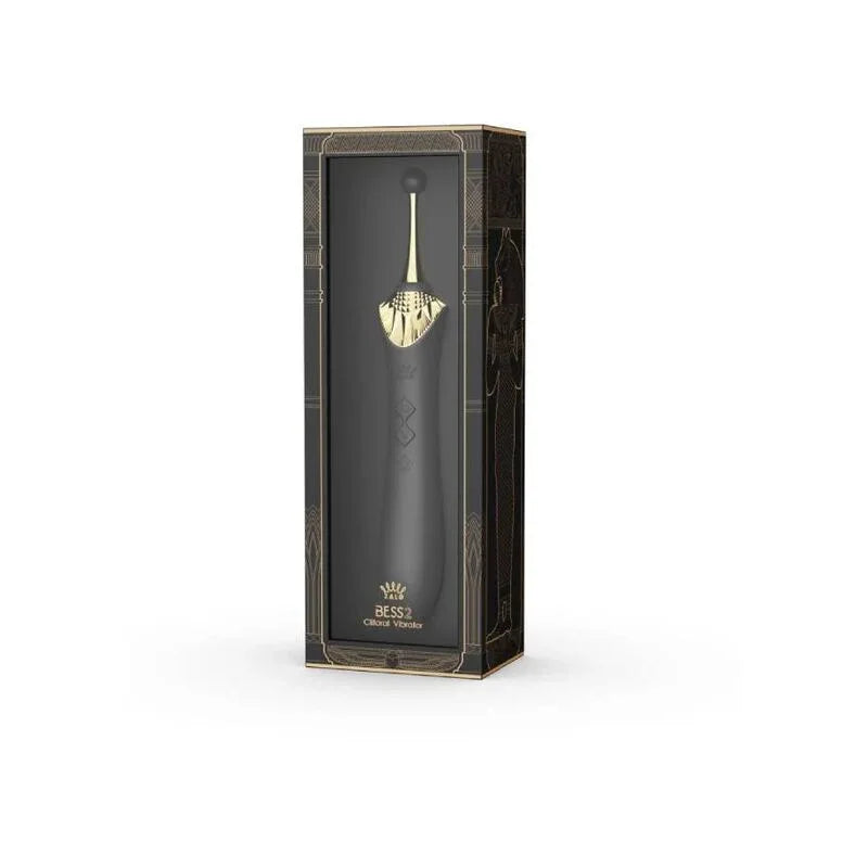 ZALO - BESS 2 CLITORAL MASSAGER BLACK - Vanelion Paradise