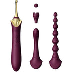 ZALO - BESS 2 CLITORAL MASSAGER PURPLE - Vanelion Paradise