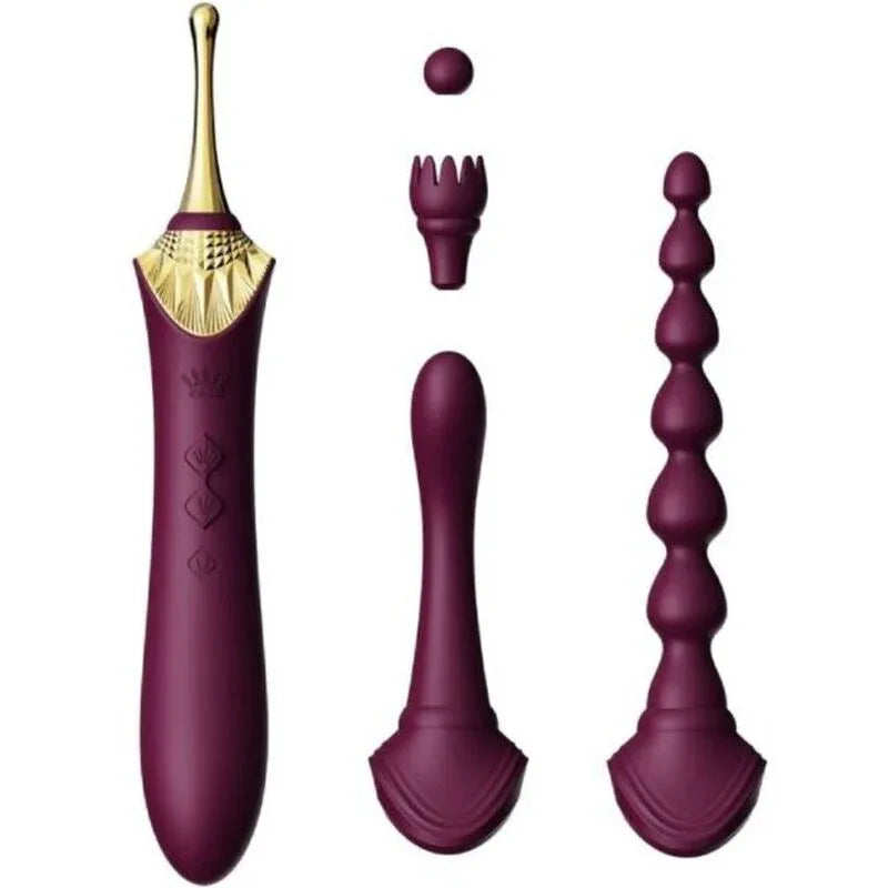 ZALO - BESS 2 CLITORAL MASSAGER PURPLE - Vanelion Paradise