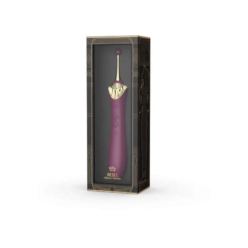 ZALO - BESS 2 CLITORAL MASSAGER PURPLE - Vanelion Paradise