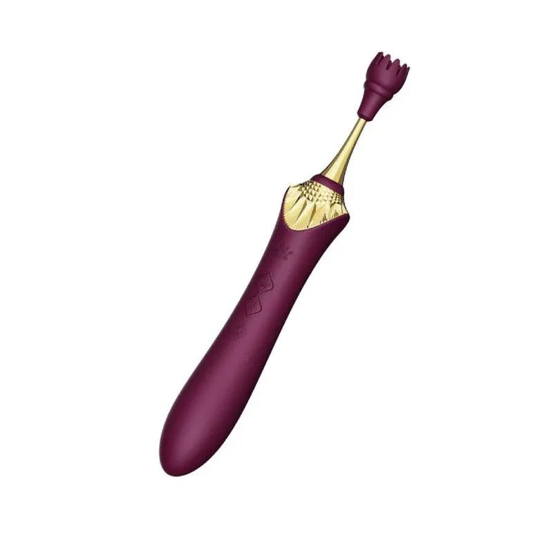 ZALO - BESS 2 CLITORAL MASSAGER PURPLE - Vanelion Paradise