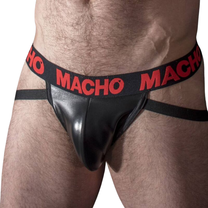 MACHO - MX25RC JOCK ROTES LEDER S