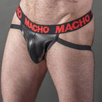 MACHO - MX25RC JOCK ROTES LEDER XL