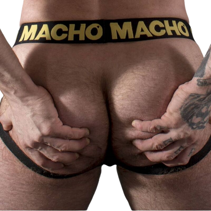 MACHO - MX25AC JOCK GELBES LEDER S