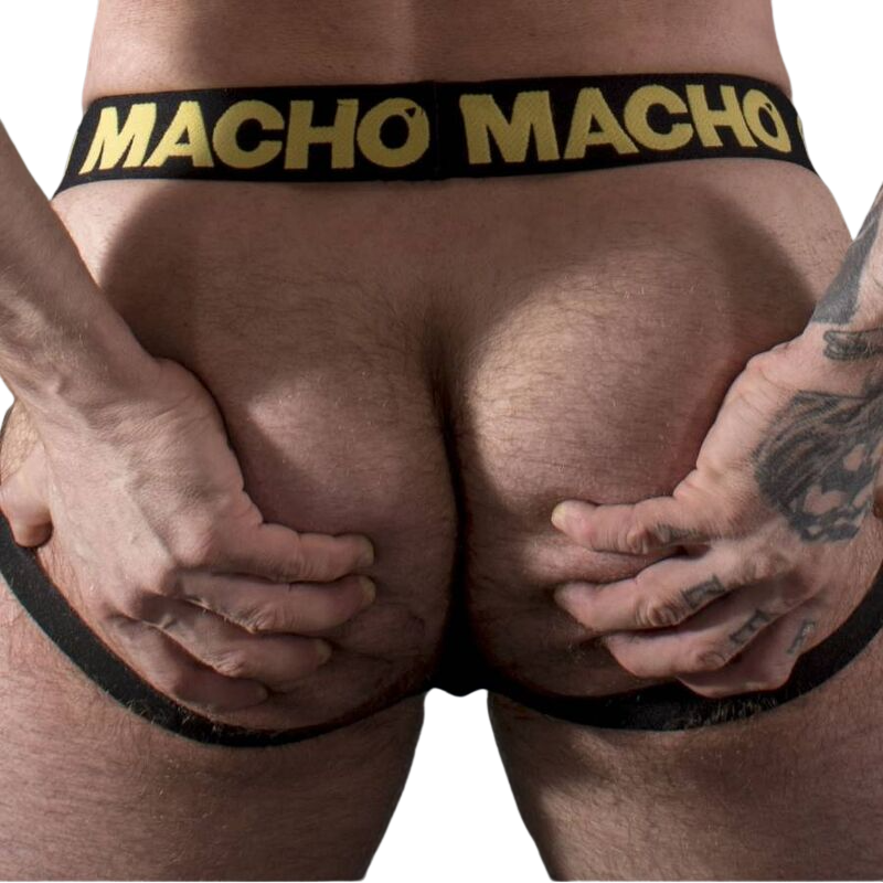 MACHO - MX25AC JOCK GELBES LEDER L