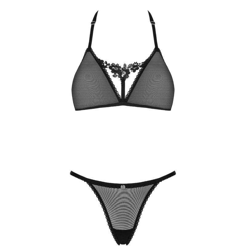 OBSESSIVE - CELIA NOIR SET 2 STÜCK XS/S - Vanelion Paradise