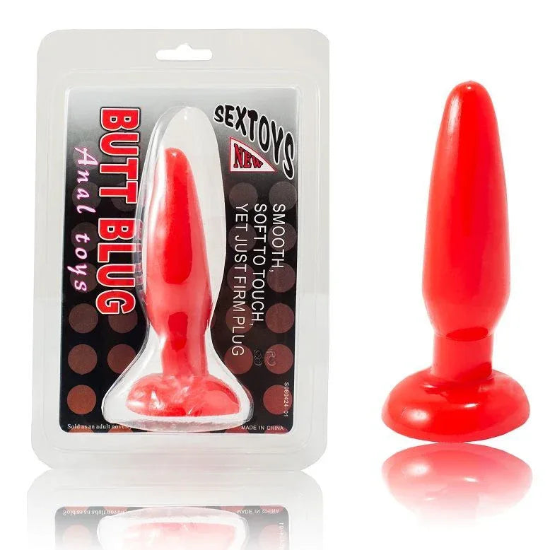 BAILE - KLEINER ROTER ANALSTECKER 15 CM - Vanelion Paradise