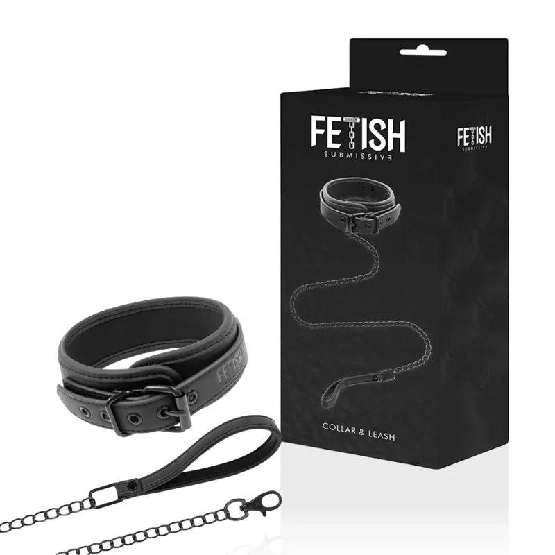 FETISH SUBMISSIVE - KETTENHALSKETTE MIT NEOPREN-FUTTER - Vanelion Paradise