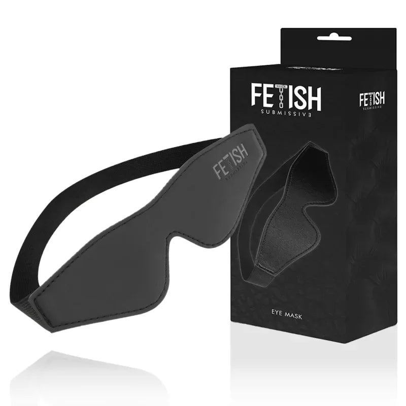 FETISH SUBMISSIVE - VEGANE LEDERMASKE MIT NEOPREN-FUTTER - Vanelion Paradise