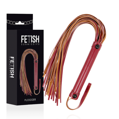 FETISH SUBMISSIVE DARK ROOM - PEITSCHE AUS VEGANEM LEDER