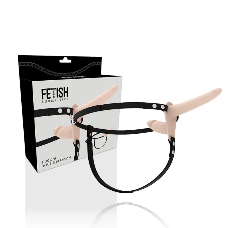 FETISH SUBMISSIVE HARNESS - DOPPELTE FLEISCHPENETRATION - Vanelion Paradise