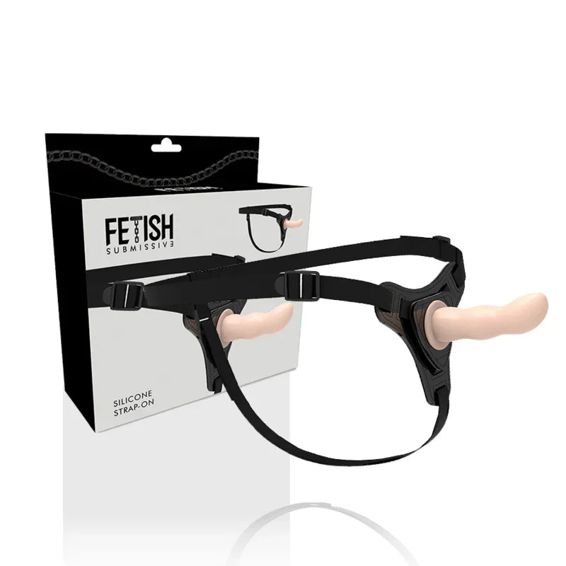 FETISH SUBMISSIVE HARNESS - FLEISCH-SILIKON-G-SPOT 12,5 CM - Vanelion Paradise
