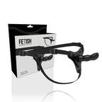FETISH SUBMISSIVE HARNESS - SCHWARZES SILIKON G-SPOT 16 CM - Vanelion Paradise