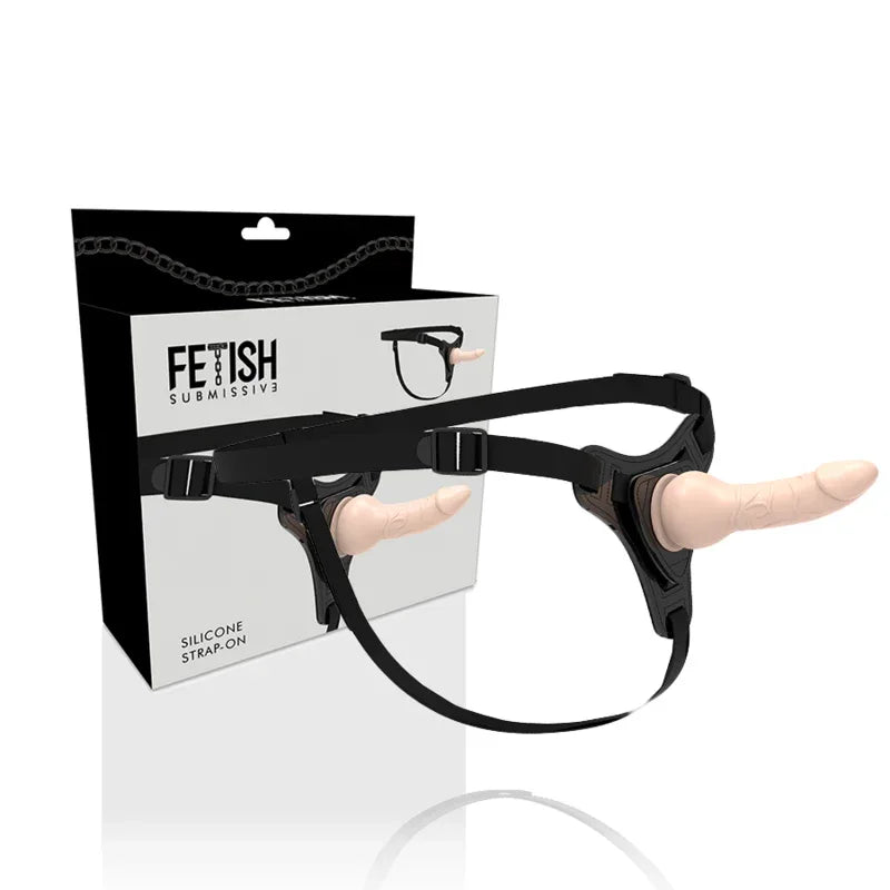 FETISH SUBMISSIVE HARNESS - FLEISCHREALISTISCHES SILIKON 16CM - Vanelion Paradise