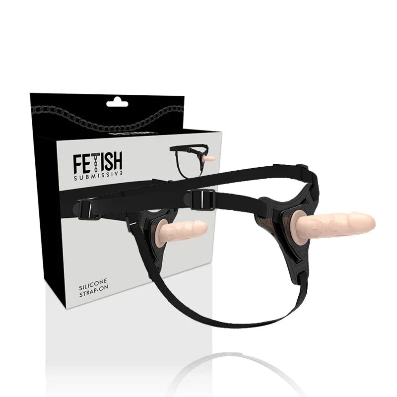 FETISH SUBMISSIVE HARNESS - FLEISCHREALISTISCHES SILIKON 12,5 CM - Vanelion Paradise