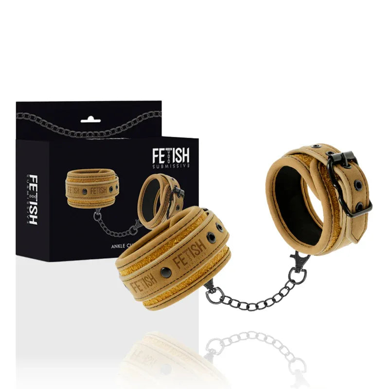 FETISH SUBMISSIVE ORIGEN Fesselmanschetten – vegan, nickelfrei, Neopren - Vanelion Paradise