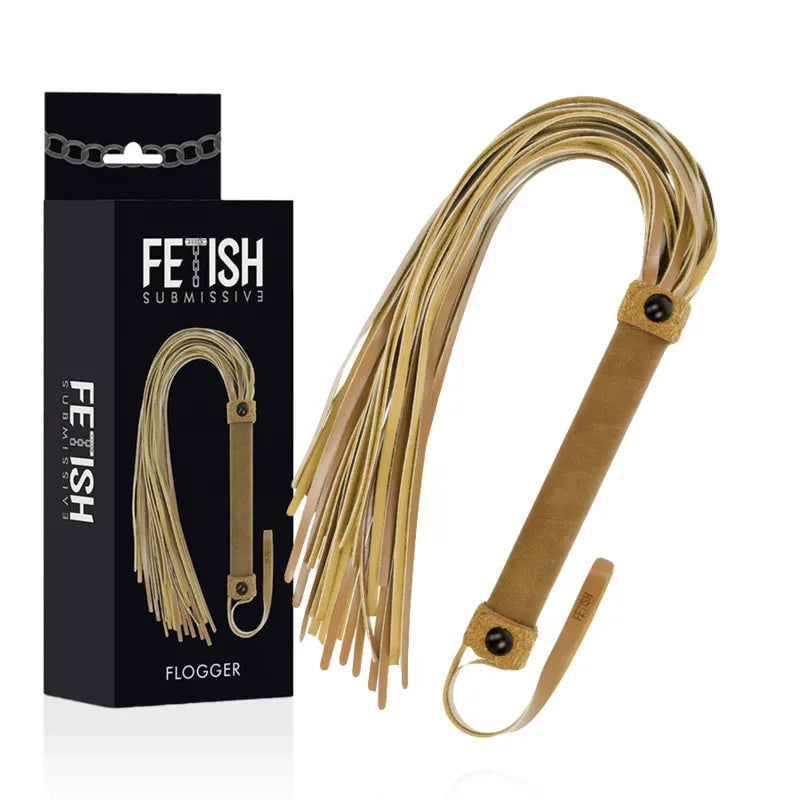 FETISH SUBMISSIVE ORIGEN - PEITSCHE AUS VEGANEM LEDER - Vanelion Paradise