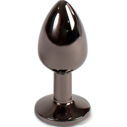 SECRETPLAY - GUNMETAL BUTT PLUG KLEINE GRÖSSE 7 CM