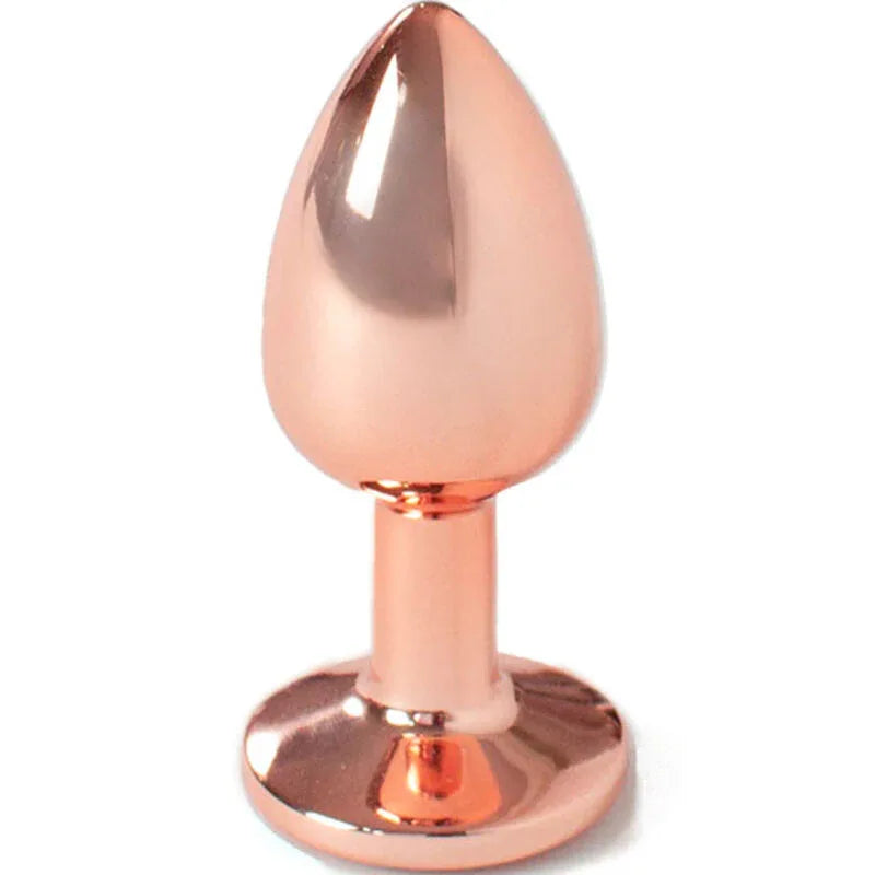 SECRETPLAY - METALL-BUTT-PLUG ROSÉGOLD, KLEINE GRÖSSE 7 CM - Vanelion Paradise
