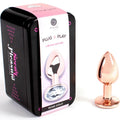 SECRETPLAY - METALL-BUTT-PLUG ROSÉGOLD, KLEINE GRÖSSE 7 CM - Vanelion Paradise