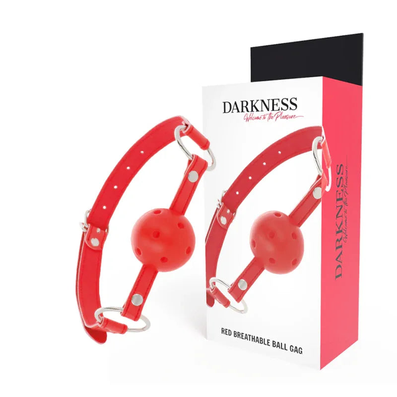 DARKNESS - ROTER, ATMUNGSAKTIVER KNEBEL - Vanelion Paradise