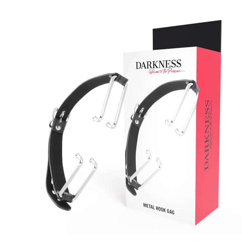 DARKNESS - KNEBEL MIT SCHWARZEM HAKEN - Vanelion Paradise