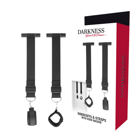 DARKNESS - BONDAGE-TÜR-HANDSCHELLEN