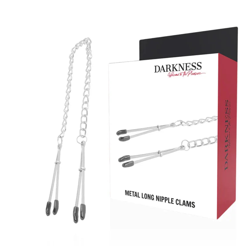 DARKNESS - EINSTELLBARE METALL-NIPPELKlammern - Vanelion Paradise
