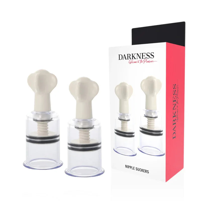 DARKNESS - TRANSPARENTER NIPPELSAUGER MIT 3,1 CM DURCHMESSER - Vanelion Paradise