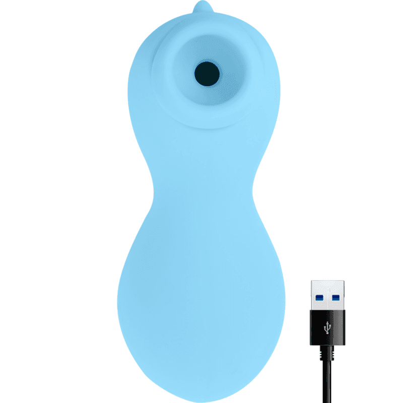 OHMAMA - STIMULATOR-SAUGER MIT BLAUEN DRACHENWELLEN - Vanelion Paradise