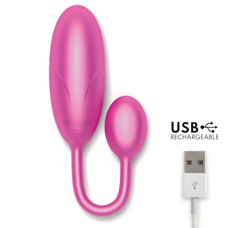 ONINDER - DENVER VIBRATIONSEI ROSA 7 X 2,7 CM KOSTENLOSE APP - Vanelion Paradise