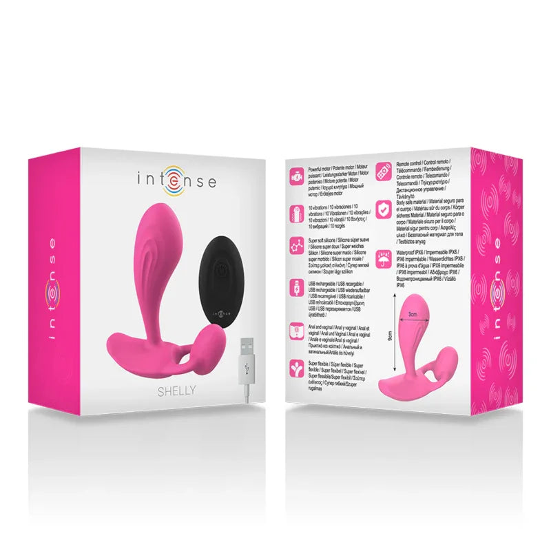 INTENSE - SHELLY PLUG ANAL FERNBEDIENUNG ROSA - Vanelion Paradise