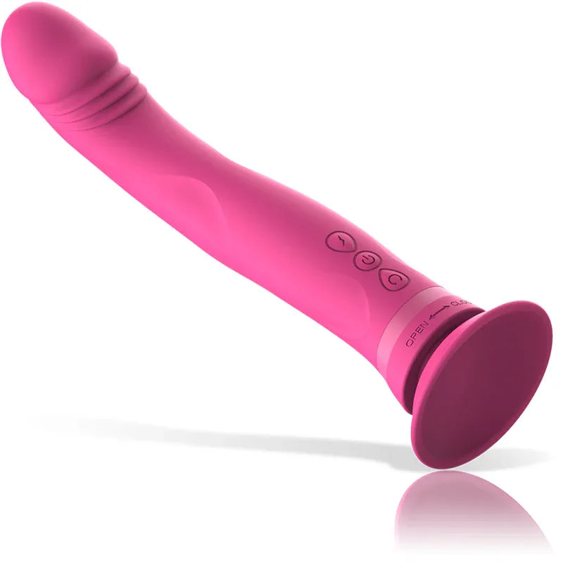 INTENSE - MICHELANGELO ROSA SILIKON-VIBRATOR-DILDO - Vanelion Paradise