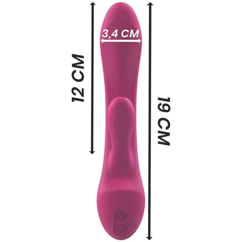 INTENSE - LUIGI RABBIT VIBRATOR ROSA FLÜSSIGES SILIKON - Vanelion Paradise