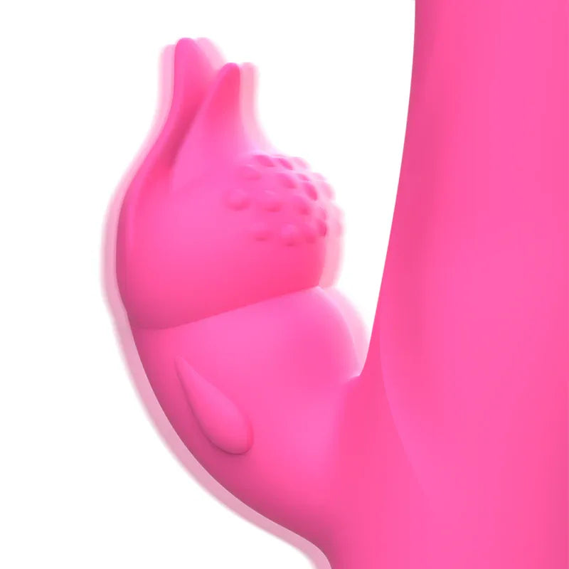 INTENSE - JULIO RABBIT VIBRATOR ROSA SILIKON - Vanelion Paradise