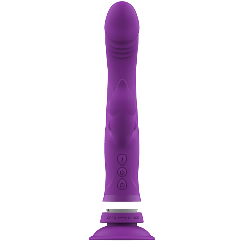 INTENSE - CASANOVA RABBIT SILIKONVIBRATOR DREIFACHMOTOR LILA