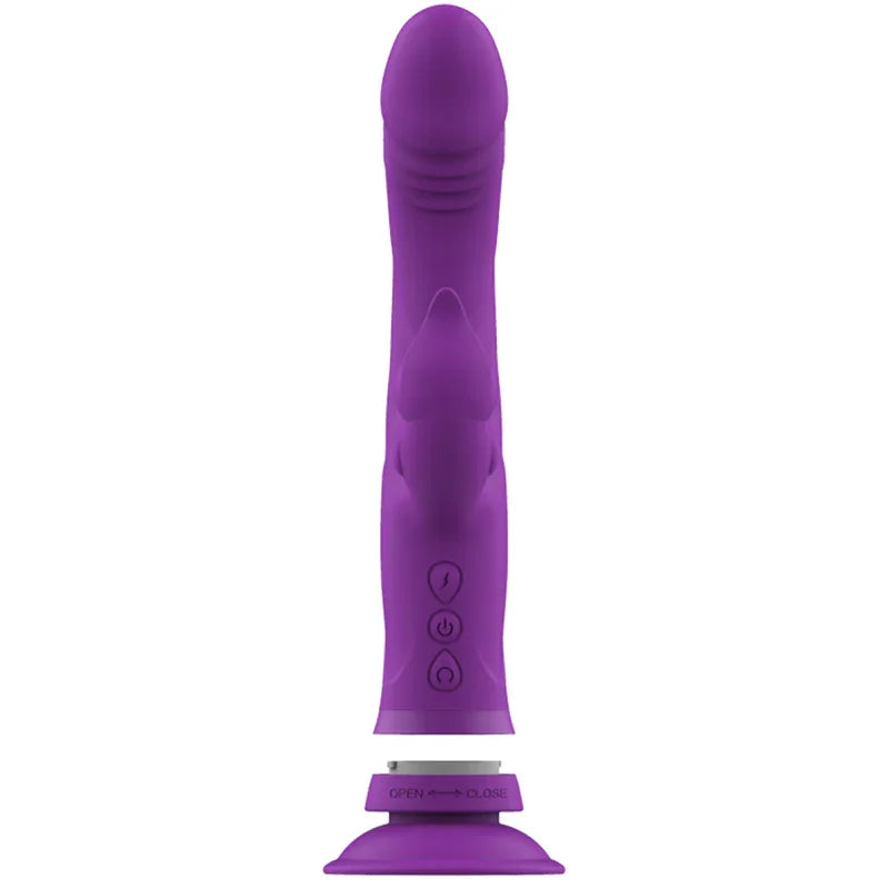 INTENSE - CASANOVA RABBIT SILIKONVIBRATOR DREIFACHMOTOR LILA - Vanelion Paradise