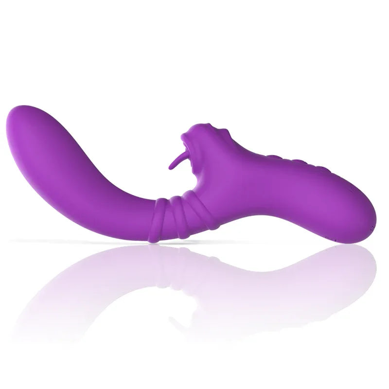 INTENSE - HARRY FLEXIBLER VIBRATOR MIT LILA ZUNGE - Vanelion Paradise