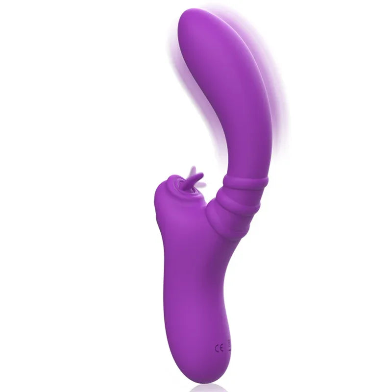 INTENSE - HARRY FLEXIBLER VIBRATOR MIT LILA ZUNGE - Vanelion Paradise