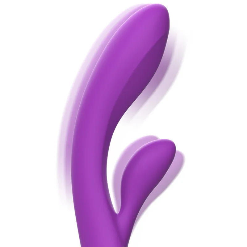INTENSE - LUIGI RABBIT VIBRATOR FLÜSSIGES SILIKON LILA - Vanelion Paradise
