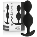 BLACK&SILVER - ORSON PLUG SILIKON 2 ANALWELLEN 9 CM - Vanelion Paradise
