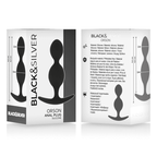 BLACK&SILVER - ORSON PLUG SILIKON 2 ANALWELLEN 9 CM - Vanelion Paradise