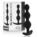 BLACK&SILVER - RUPERT ANALKUGELKETTE 10 CM - Vanelion Paradise
