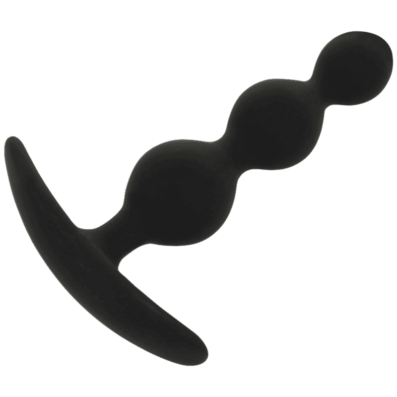 BLACK&SILVER - RUPERT ANALKUGELKETTE 10 CM - Vanelion Paradise