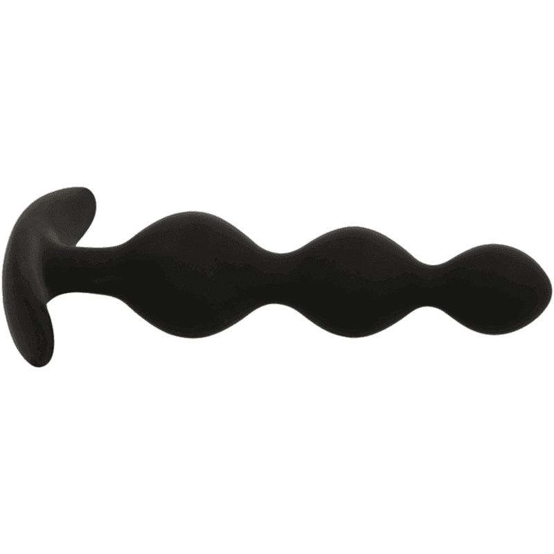 BLACK&SILVER - RUPERT ANALKUGELKETTE 10 CM - Vanelion Paradise