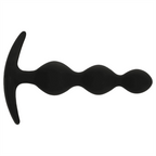 BLACK&SILVER - RUPERT ANALKUGELKETTE 10 CM - Vanelion Paradise