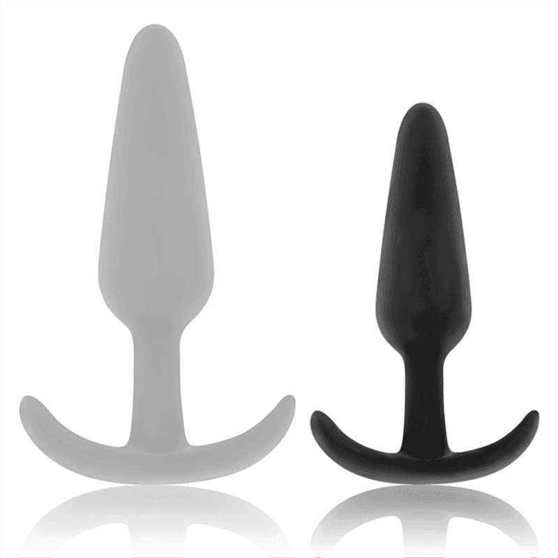 BLACK&SILVER - HANSEL SILIKON-ANALSPLUG MIT KLEINEM GRIFF - Vanelion Paradise