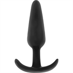 BLACK&SILVER - KAEL SILIKON ANALPLUG MIT MITTLEREM GRIFF - Vanelion Paradise