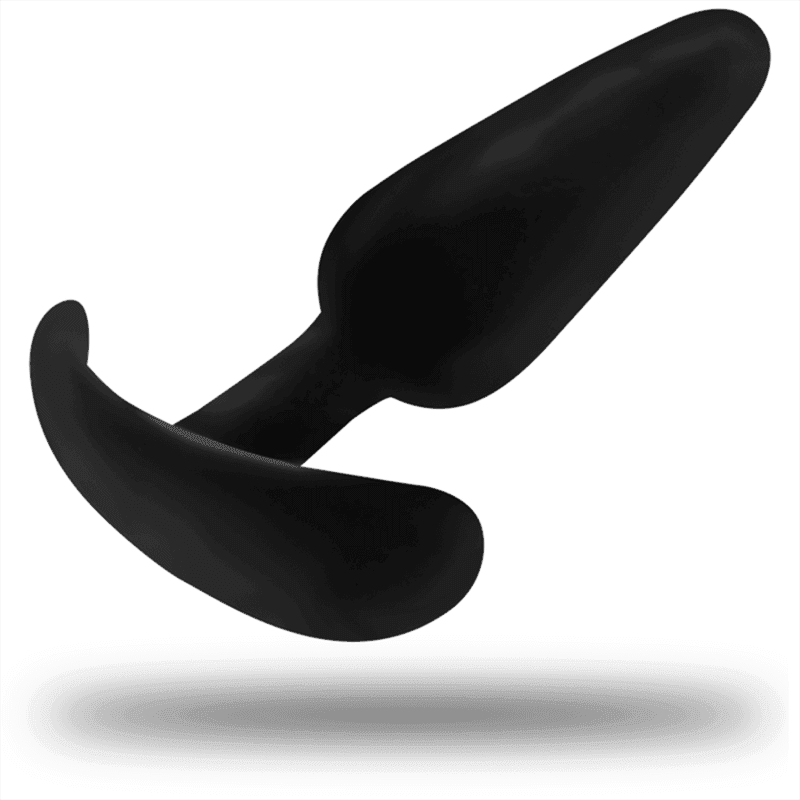 BLACK&SILVER - KAEL SILIKON ANALPLUG MIT MITTLEREM GRIFF - Vanelion Paradise